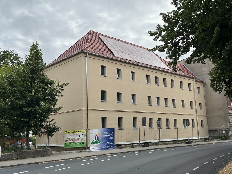 Baufortschritt an der Puschkinstraße 2 – Modernes Bürogebäude entsteht