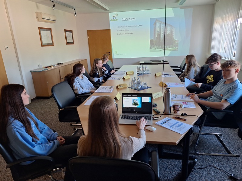 Berufsinformationstage bei der Torgauer Wohnstätten GmbH